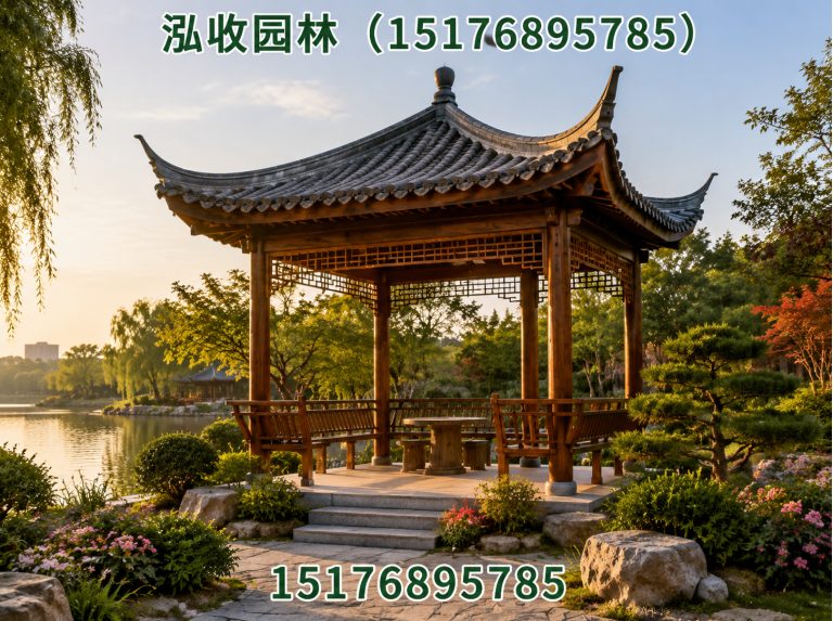 陵水防腐木展示图